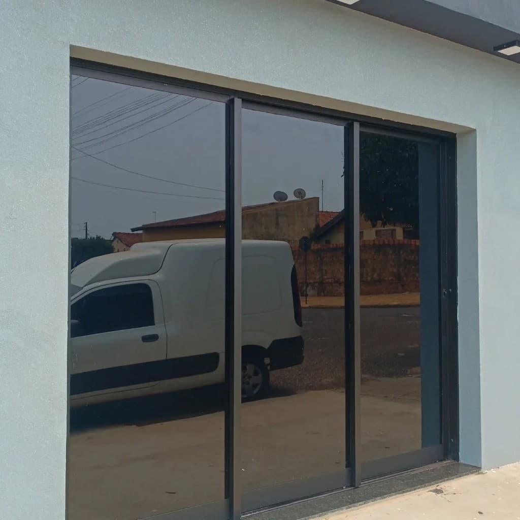 Insulfilm residencial espelhado